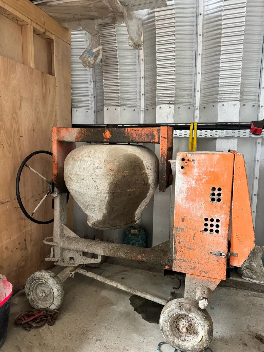 Belle Diesel Cement Mixer – 2013 – 2.3kW - Image 1