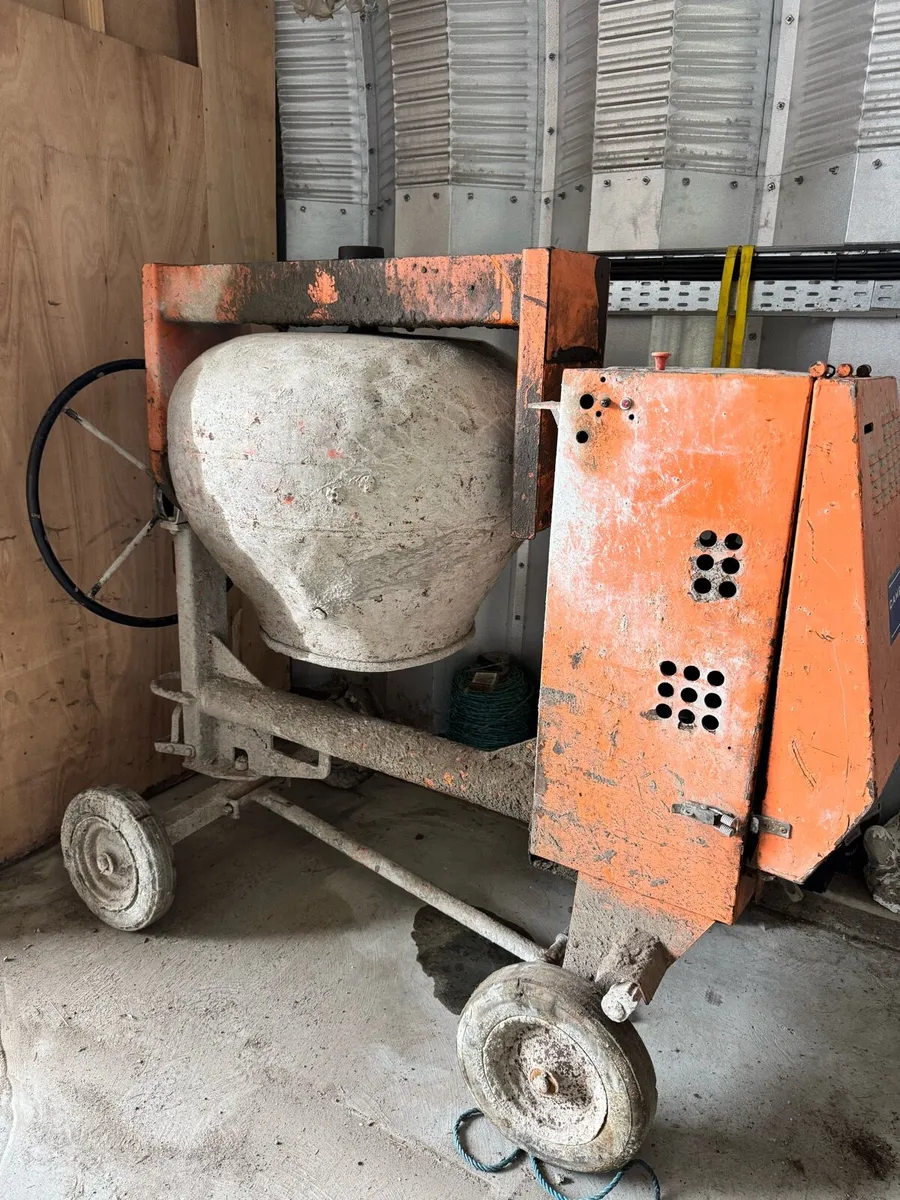 Belle Diesel Cement Mixer – 2013 – 2.3kW - Image 2