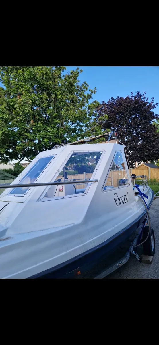 17ft Cuddy Fishing Boat 60hp (15hrs) - Image 2