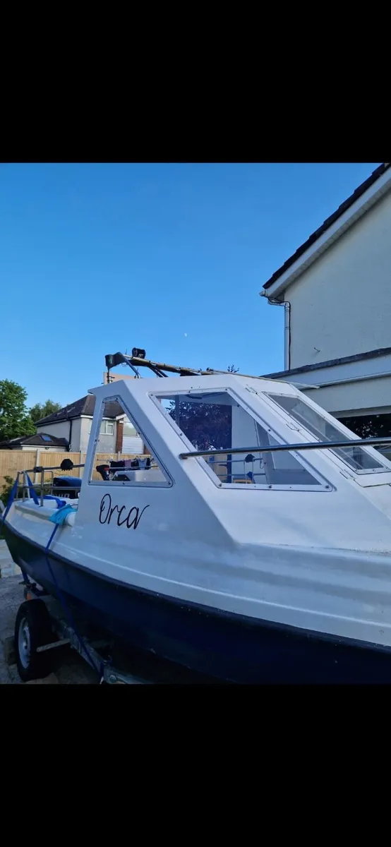 17ft Cuddy Fishing Boat 60hp (15hrs) - Image 3