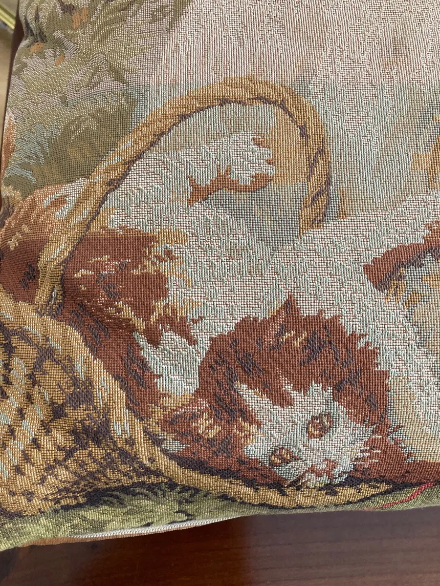 Magnificent Cats Tapestry Cushion (45 x 45cm) - Image 3