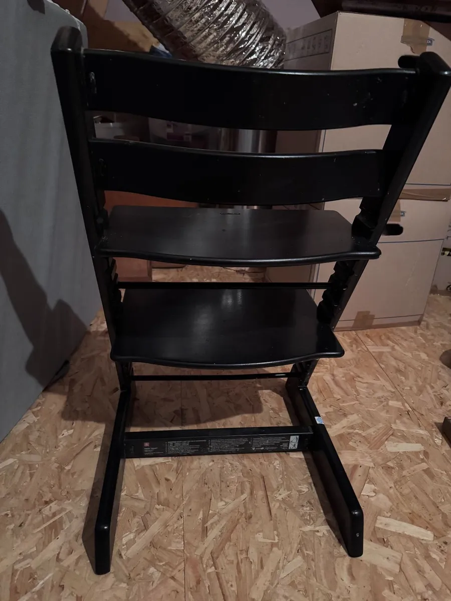 Stokke Trip trapp black high chair - Image 2