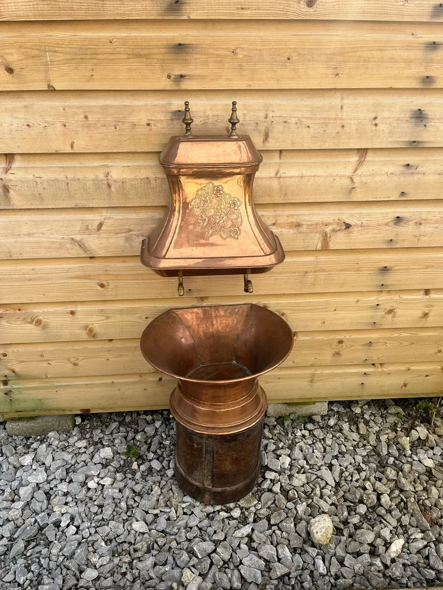 Antique French Copper Water Fountian - Image 2