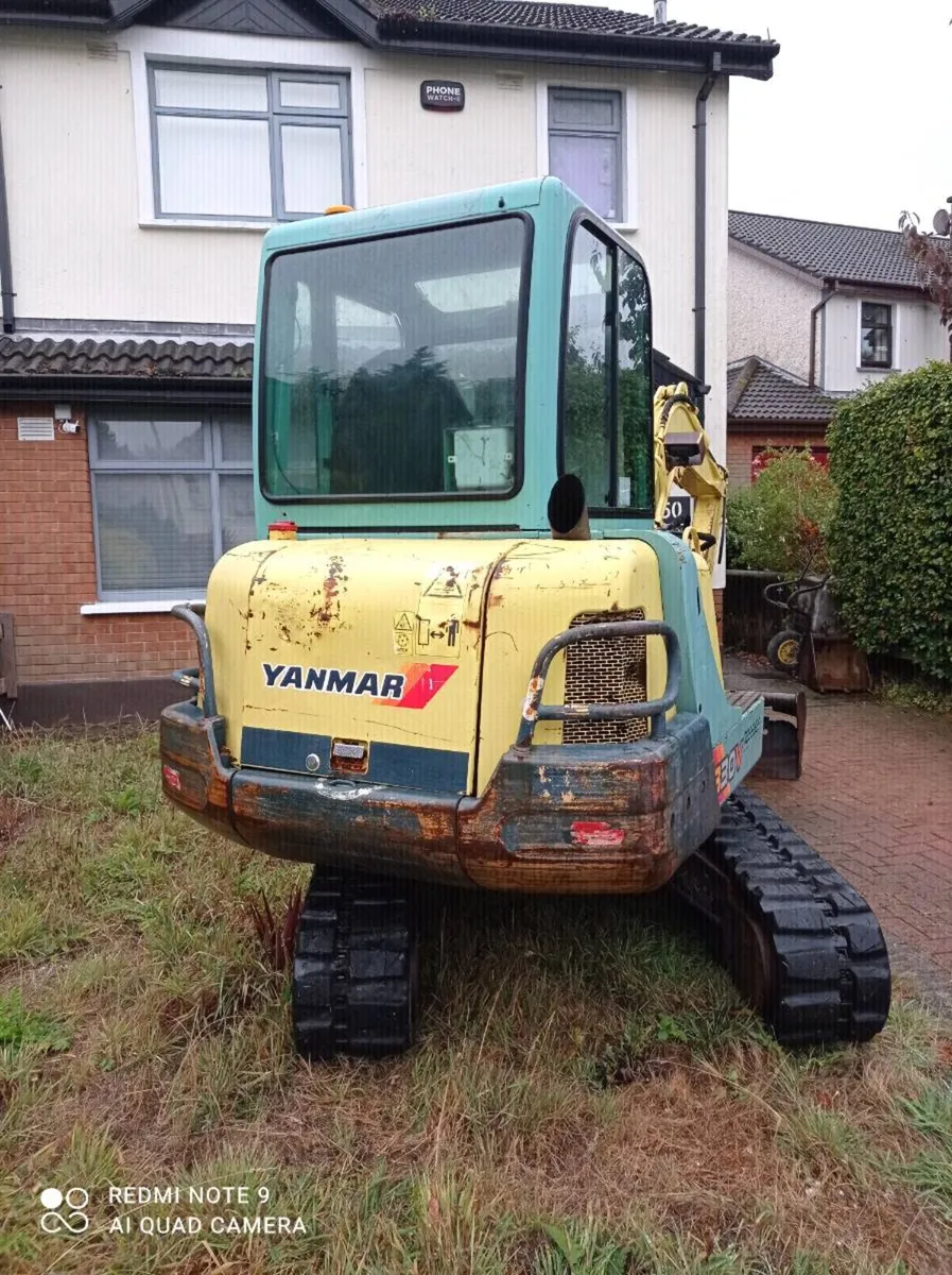 3 tonn yanmar digger - Image 3