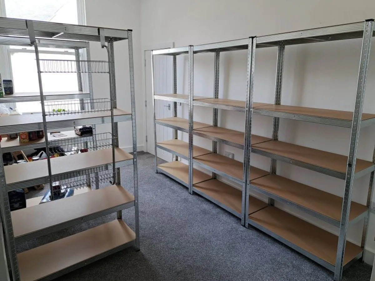 5 Tier Galvanised Metal Shelving FREE DELIVERY - Image 1