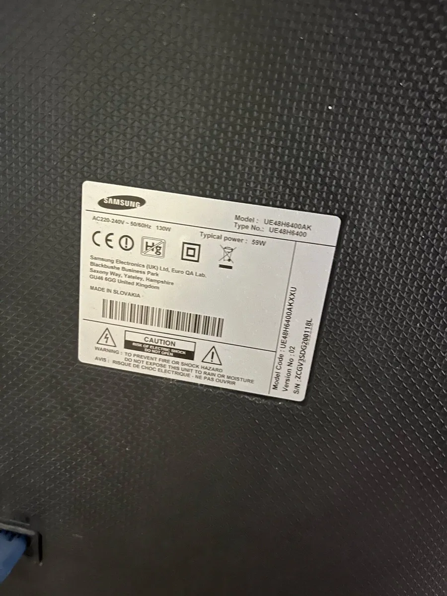 48 inch Samsung TV - Image 3