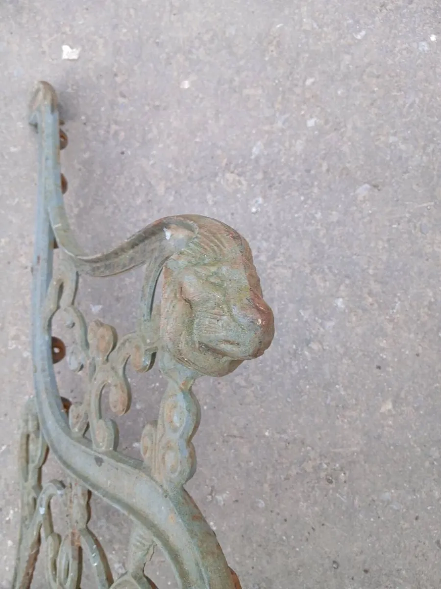 Old bench ends - Image 2
