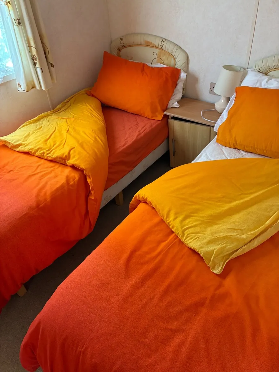 2  Single  bed duvets,  covers , sheets and delph - Image 1
