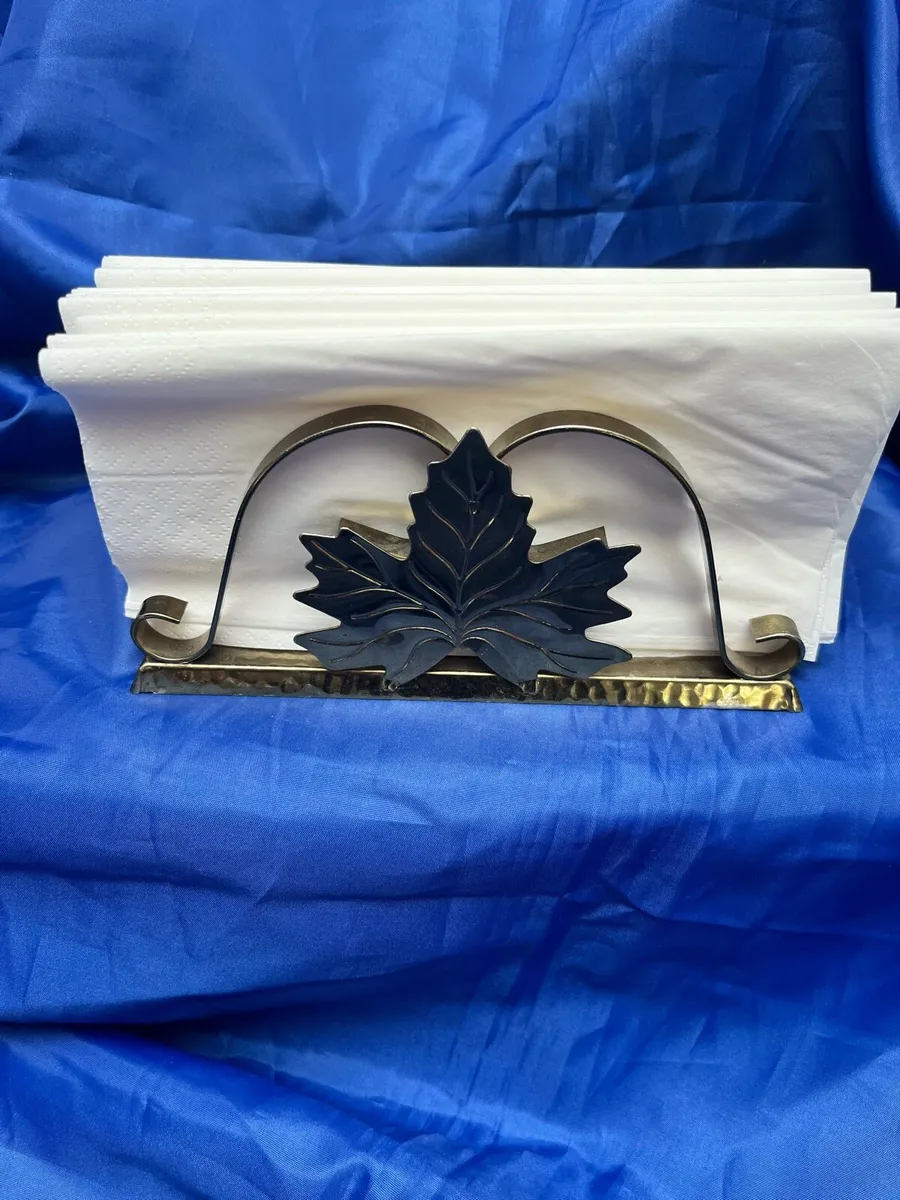 Vintage napkin holder - Image 1