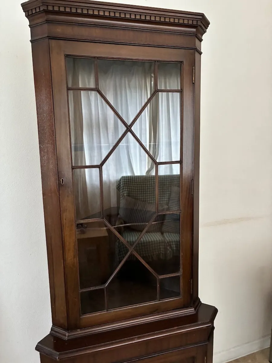 Vintage Corner Cabinet - Image 2