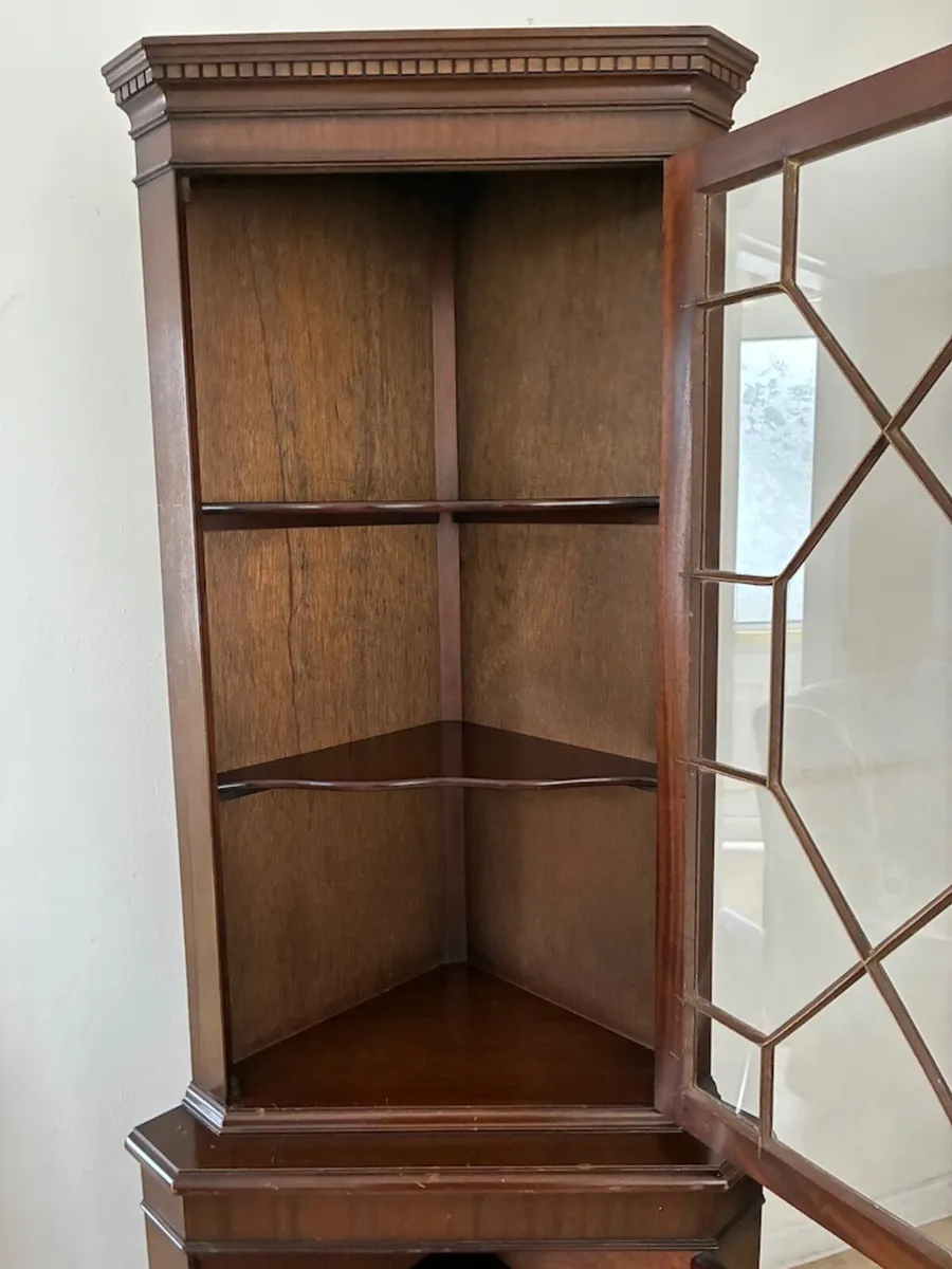 Vintage Corner Cabinet - Image 4