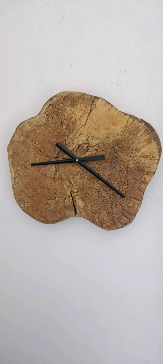 Solid Wood Irish clock - Image 3