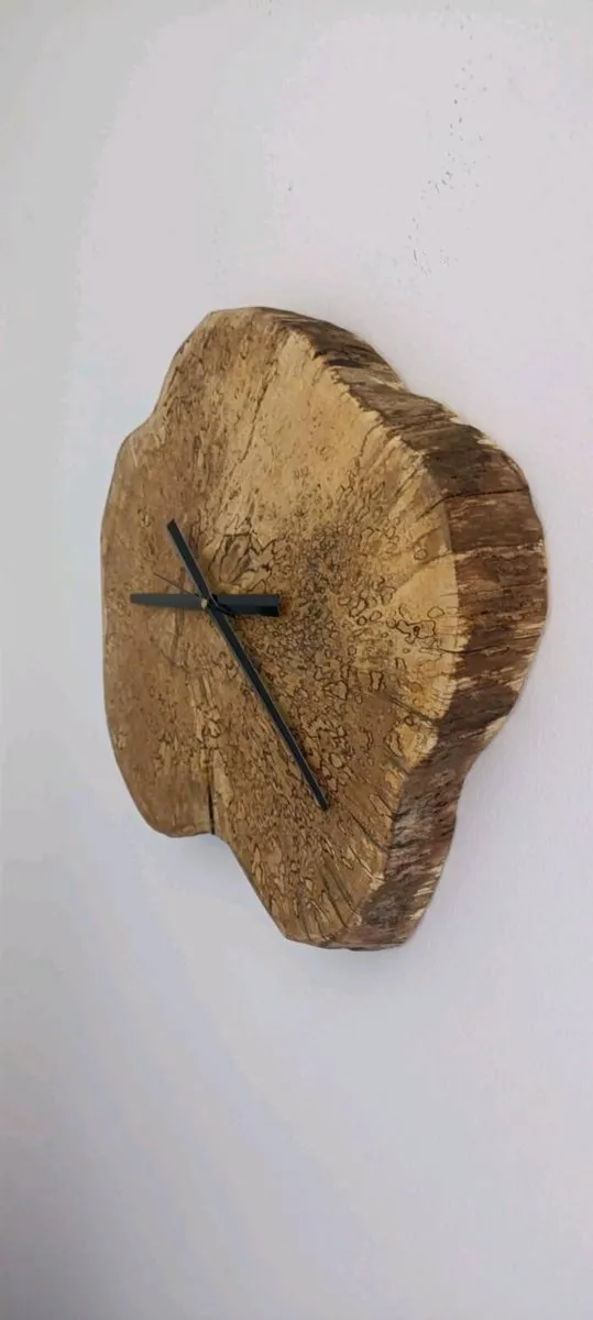 Solid Wood Irish clock - Image 1