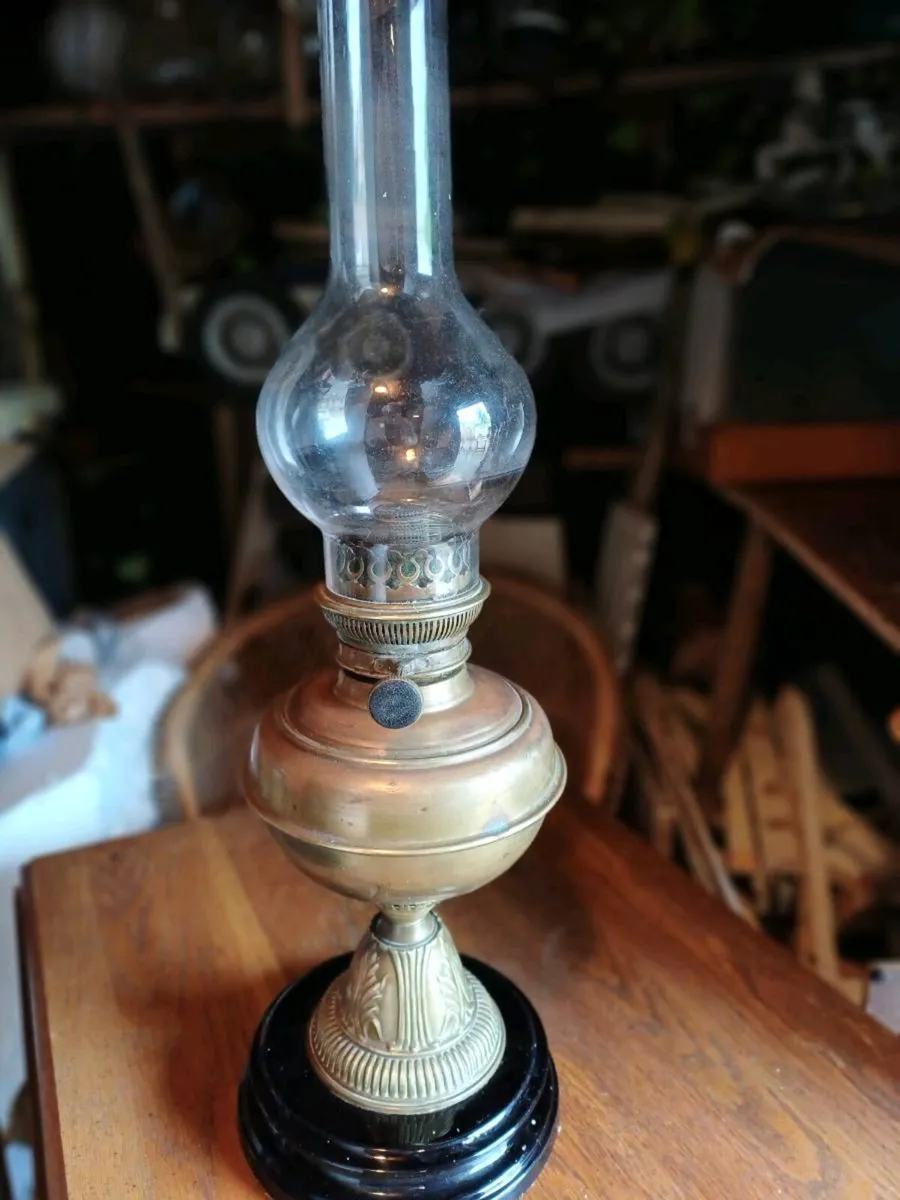 Antique Kerosene Lamp - Image 1