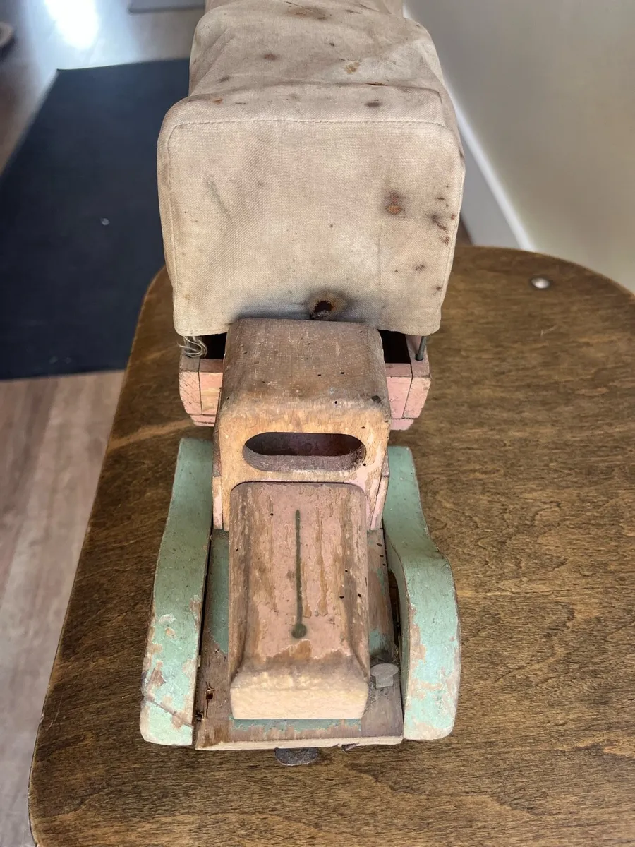 Antique/Vintage Handmade Toy Truck - Image 4
