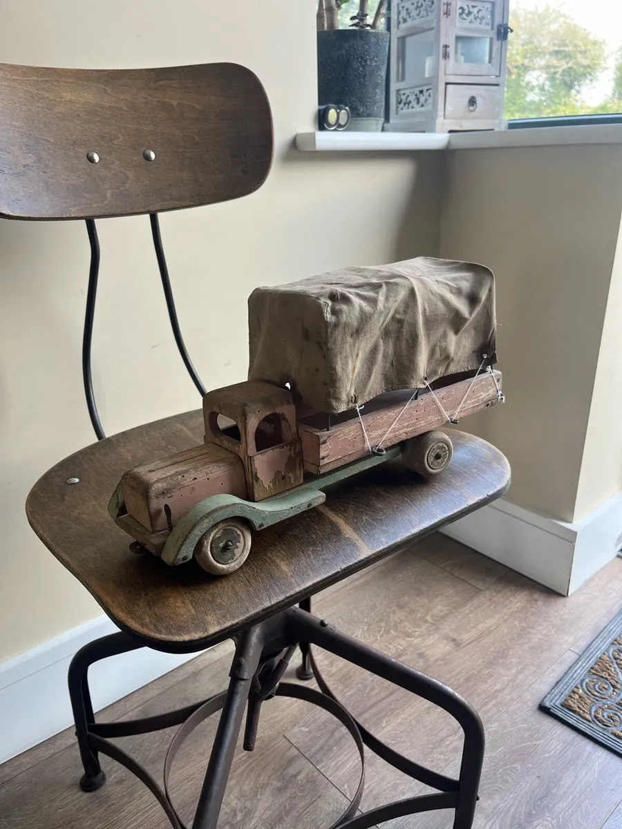 Antique/Vintage Handmade Toy Truck - Image 2