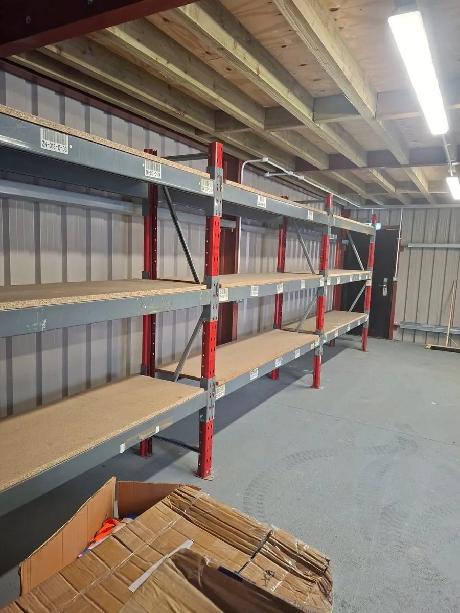 Garage / work shop  pallet racking - Image 2