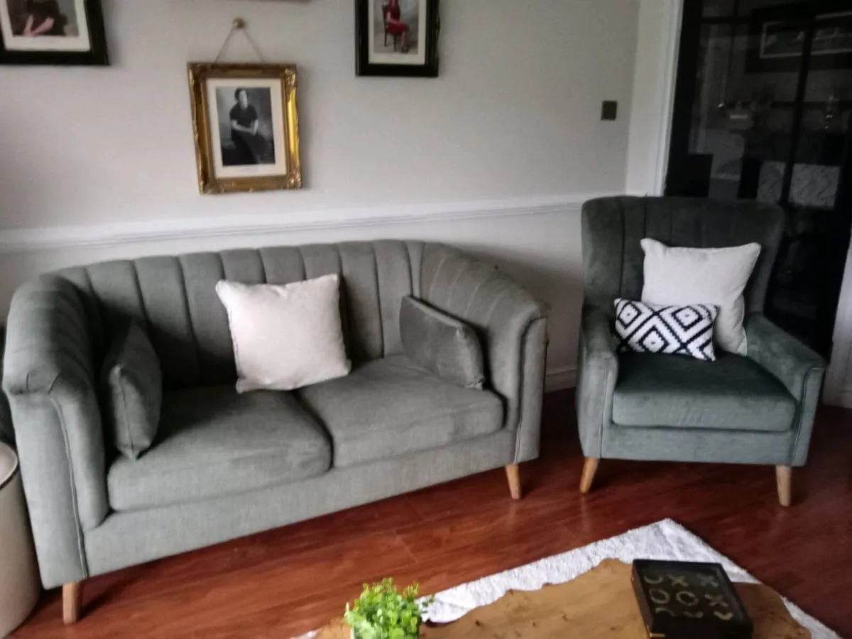 New Sofa and armchair ( possible delivery) - Image 1