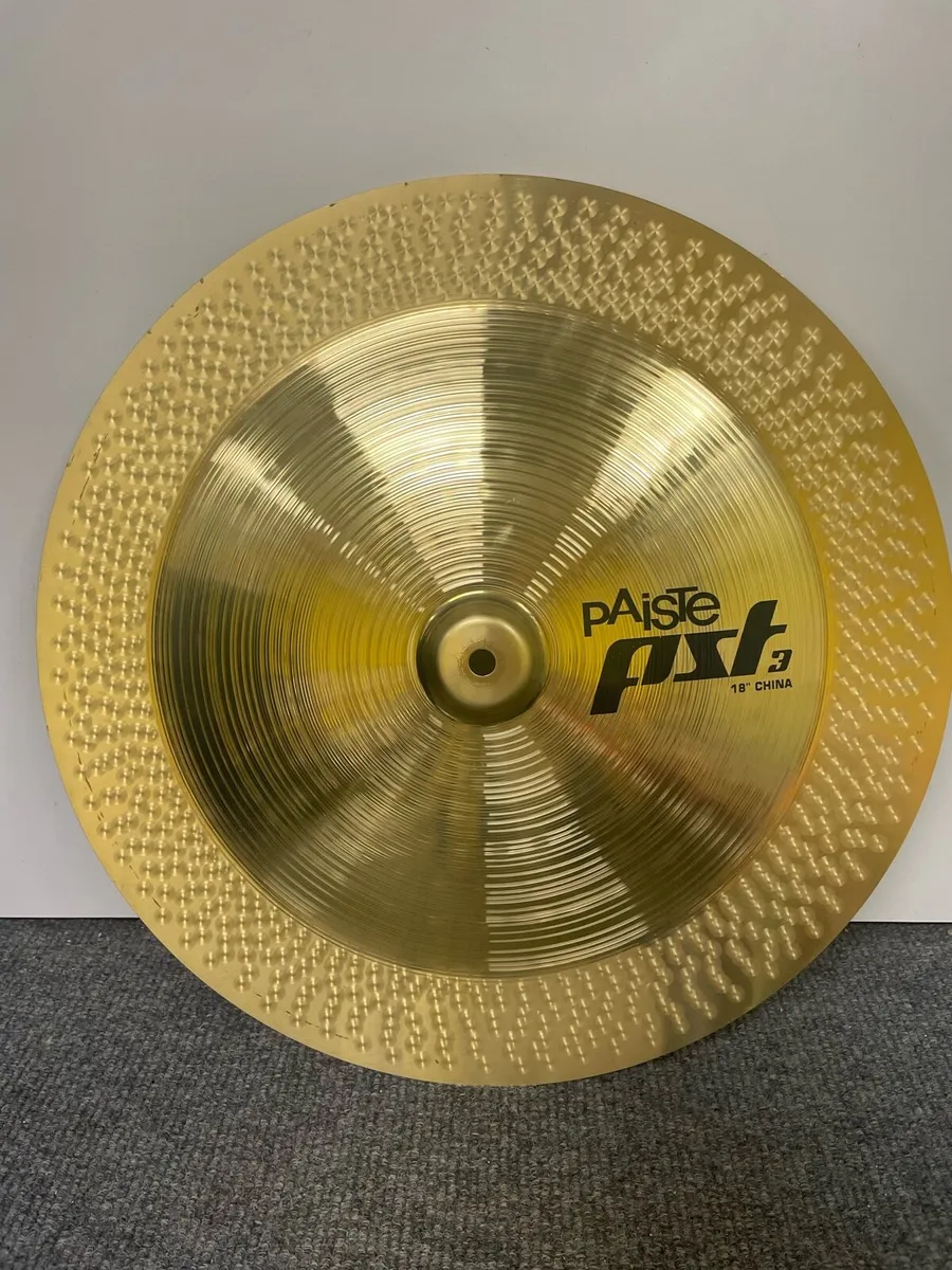 Paiste PST 3 18”China Symbal Made in Germany - Image 1