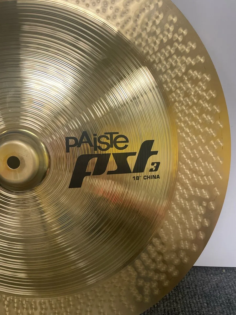 Paiste PST 3 18”China Symbal Made in Germany - Image 2