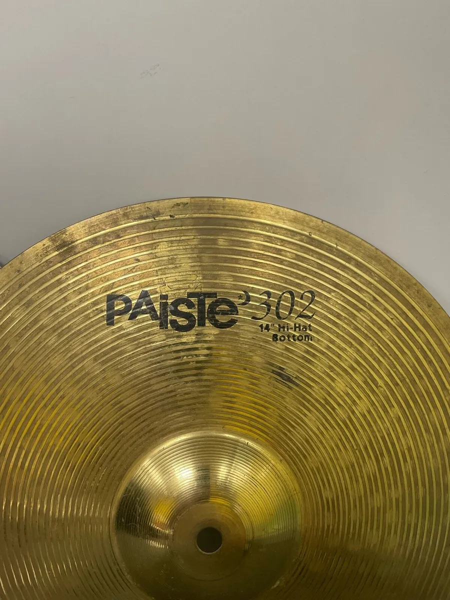 Paiste 302 14” Hi-hat Pair Top&Bottom - Image 3