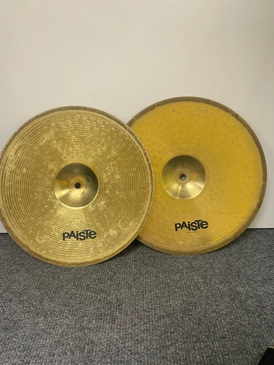 Paiste 302 14” Hi-hat Pair Top&Bottom - Image 4