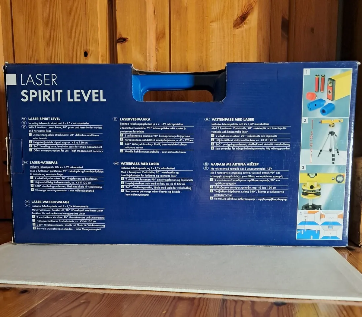 Powerfix KH 4008 Laser Spirit Level - never used - Image 2