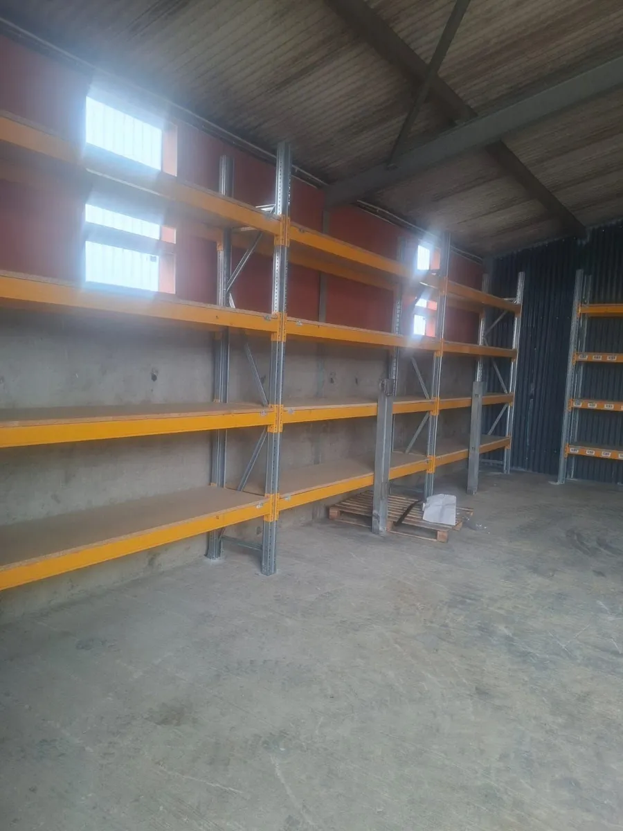 New & used pallet racking / garage shelving - Image 2