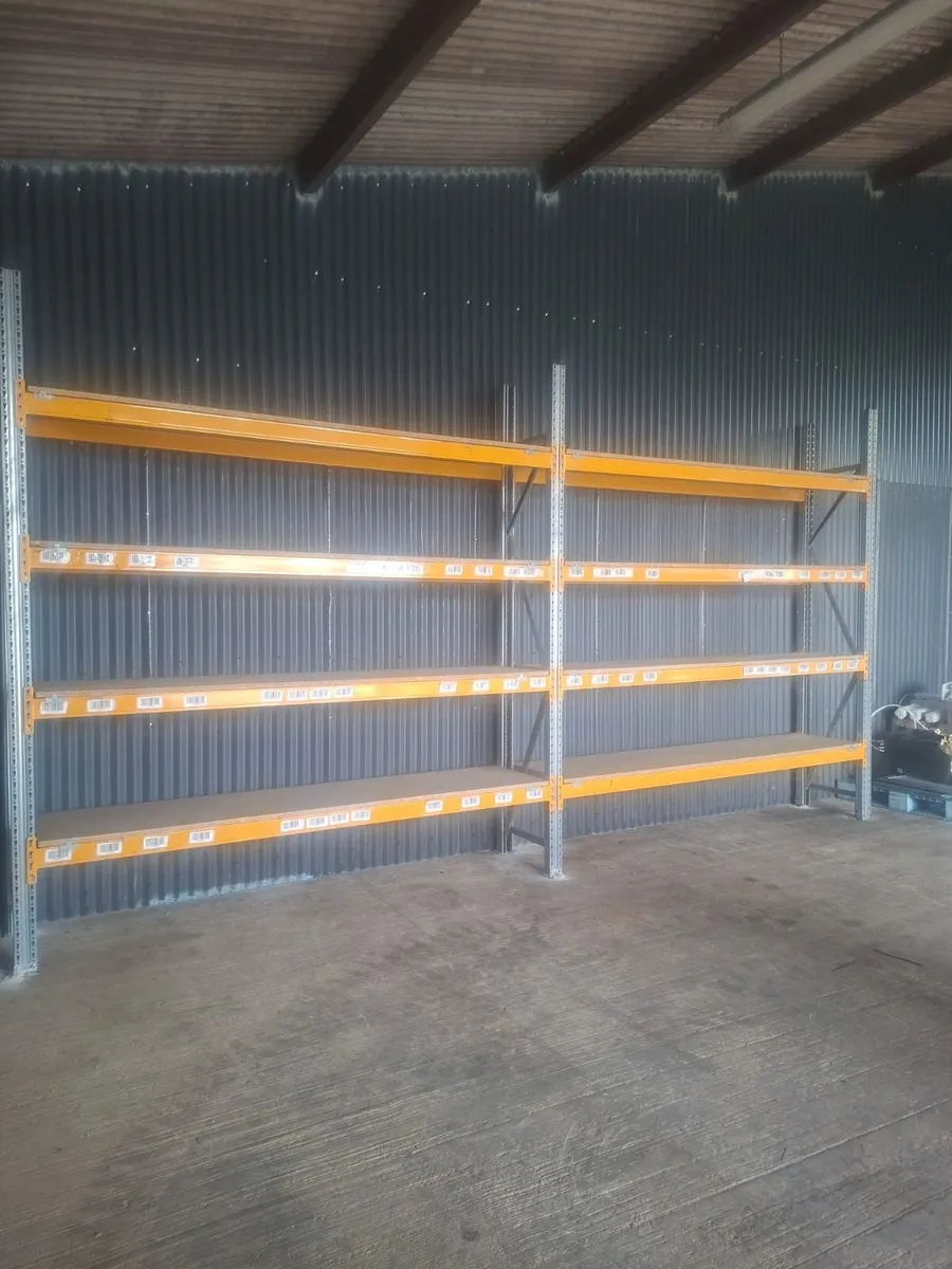 New & used pallet racking / garage shelving - Image 3