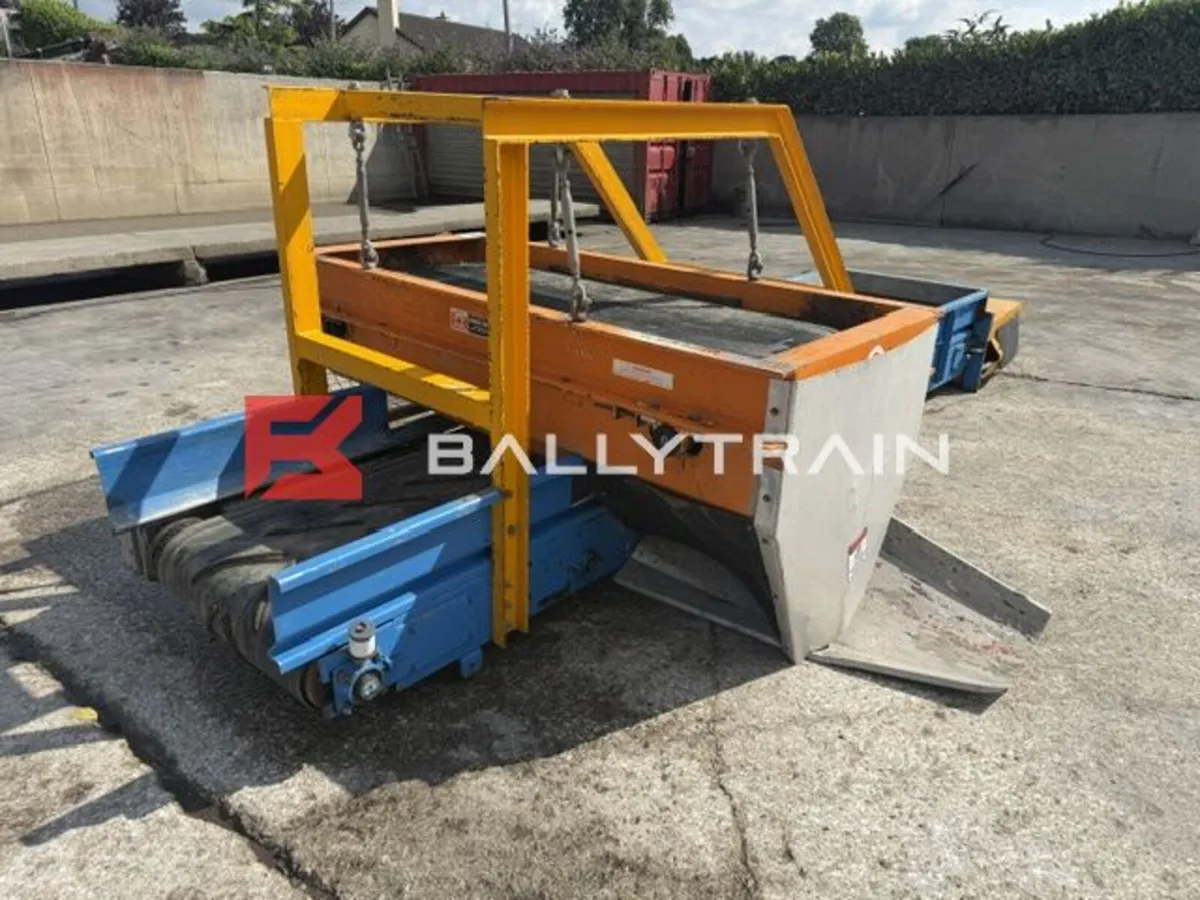 16ft Electric Conveyor with Overband Magnet - Image 2