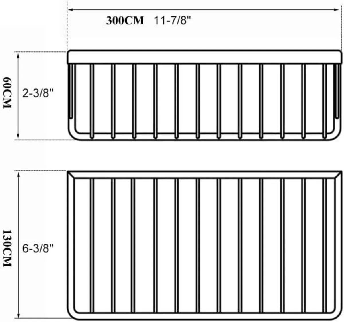 Stainless Steel Shower Basket - Image 2