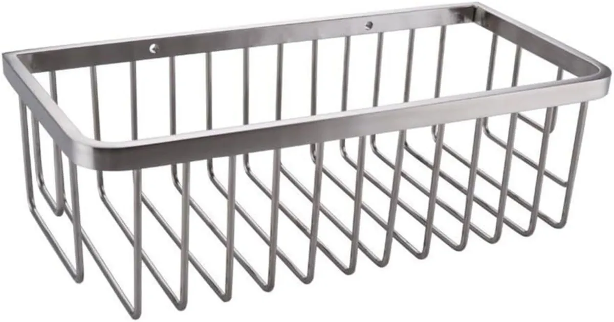 Stainless Steel Shower Basket - Image 1