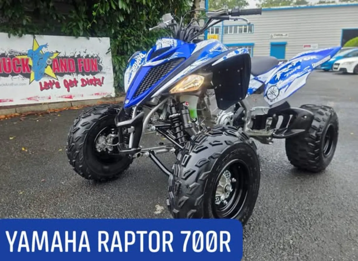 STUNNIG 2025 YAMAHA Raptor 700r (delivery/partx) - Image 1