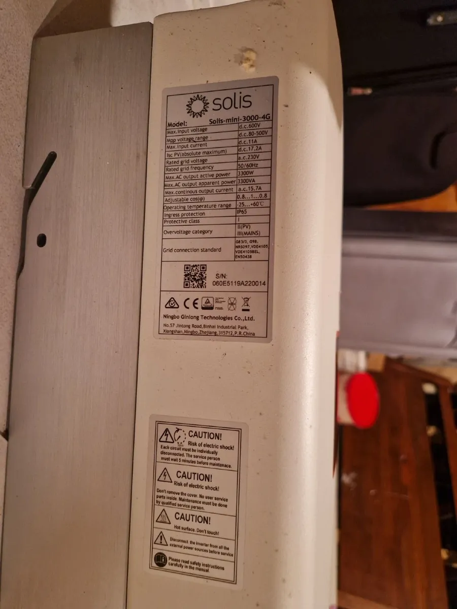 3KW Solis Inverter - Image 2