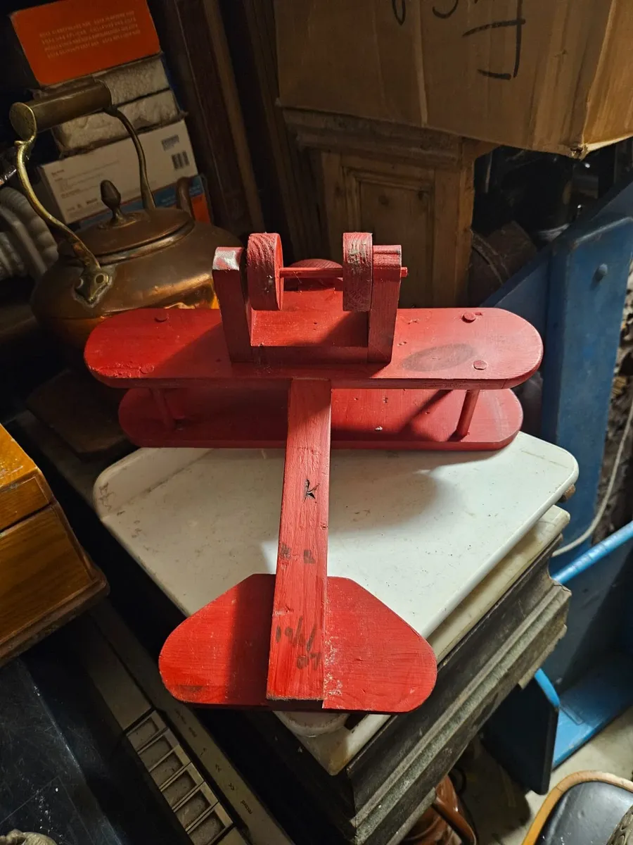 Wooden WW1 Biplane - Image 3