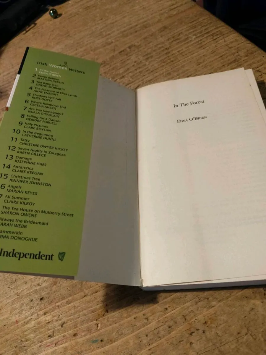 Edna O Brien, in the Forest. Paperback book.
Part - Image 4
