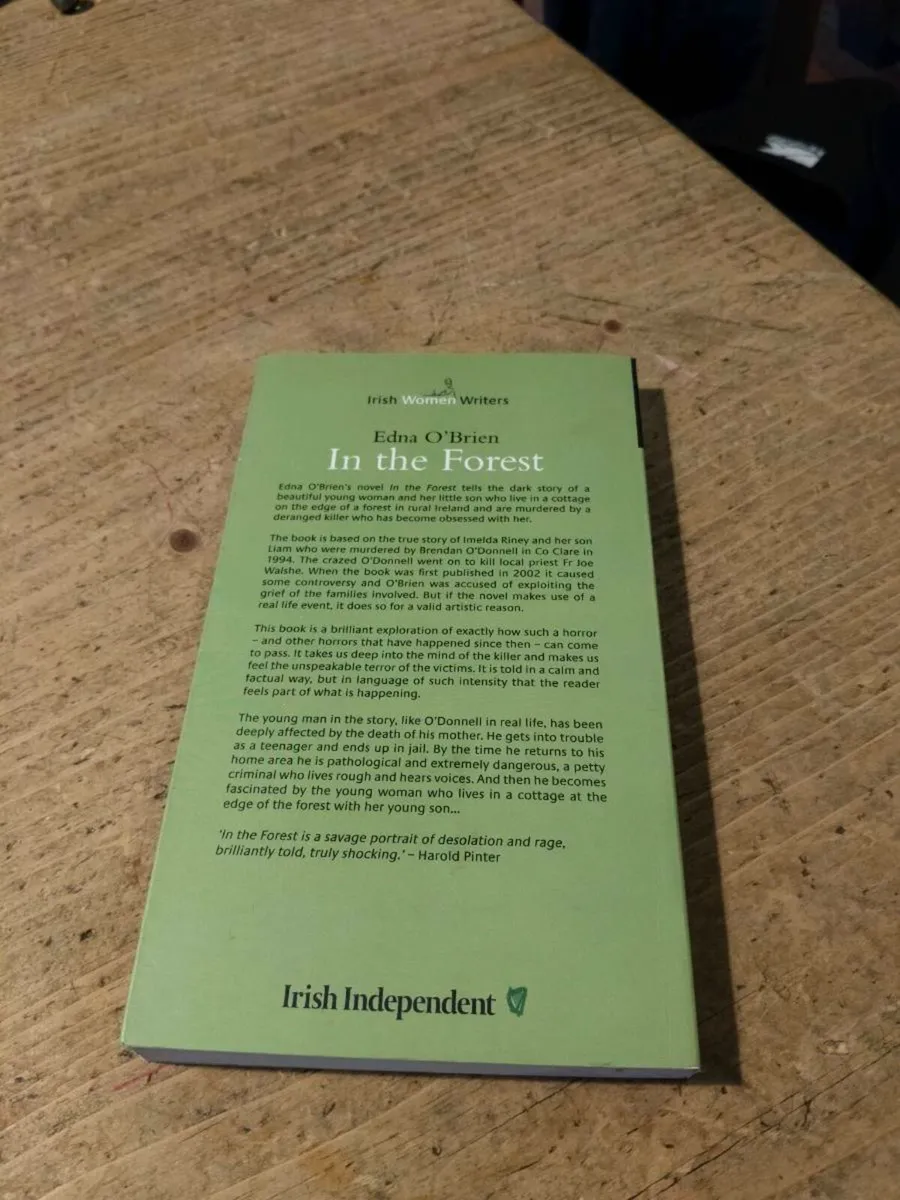 Edna O Brien, in the Forest. Paperback book.
Part - Image 2