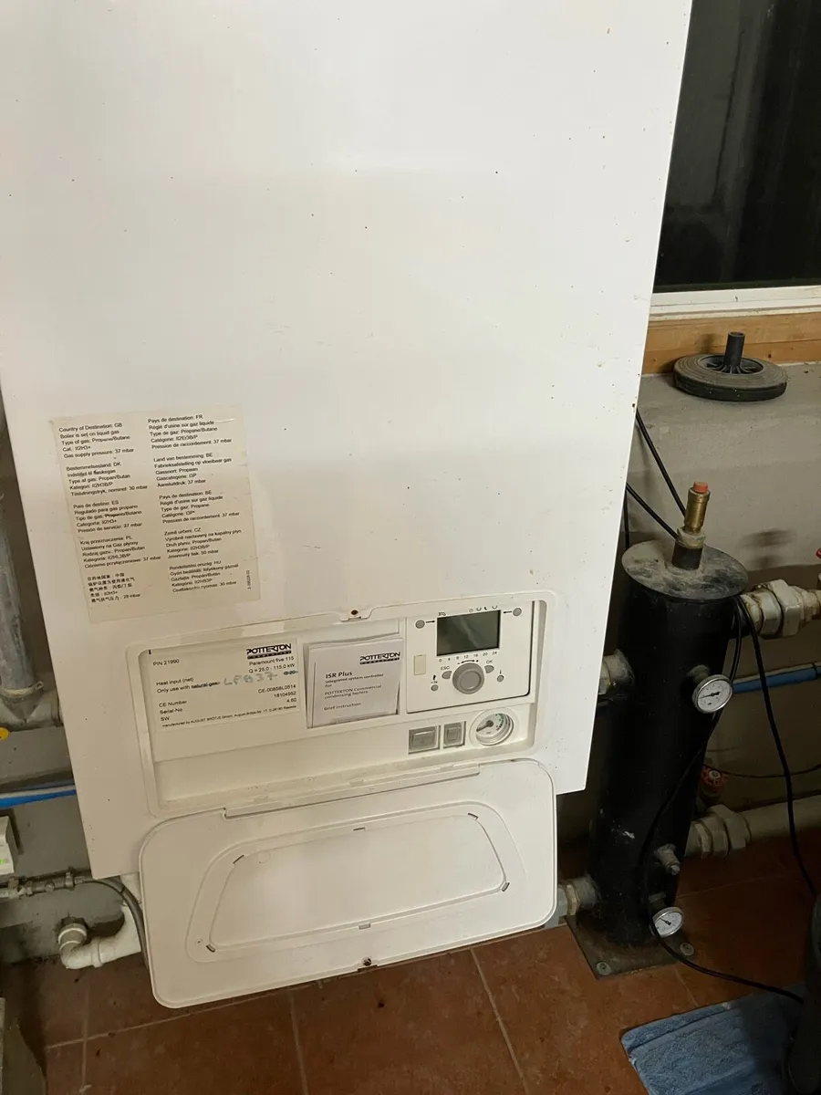 Industrial gas boiler