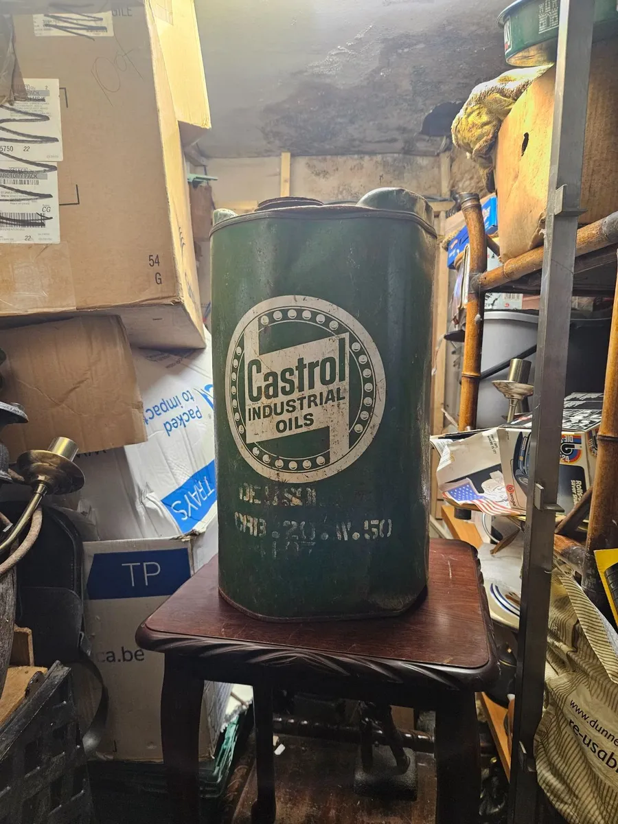 Vintage Castrol Oil Drum - Image 1
