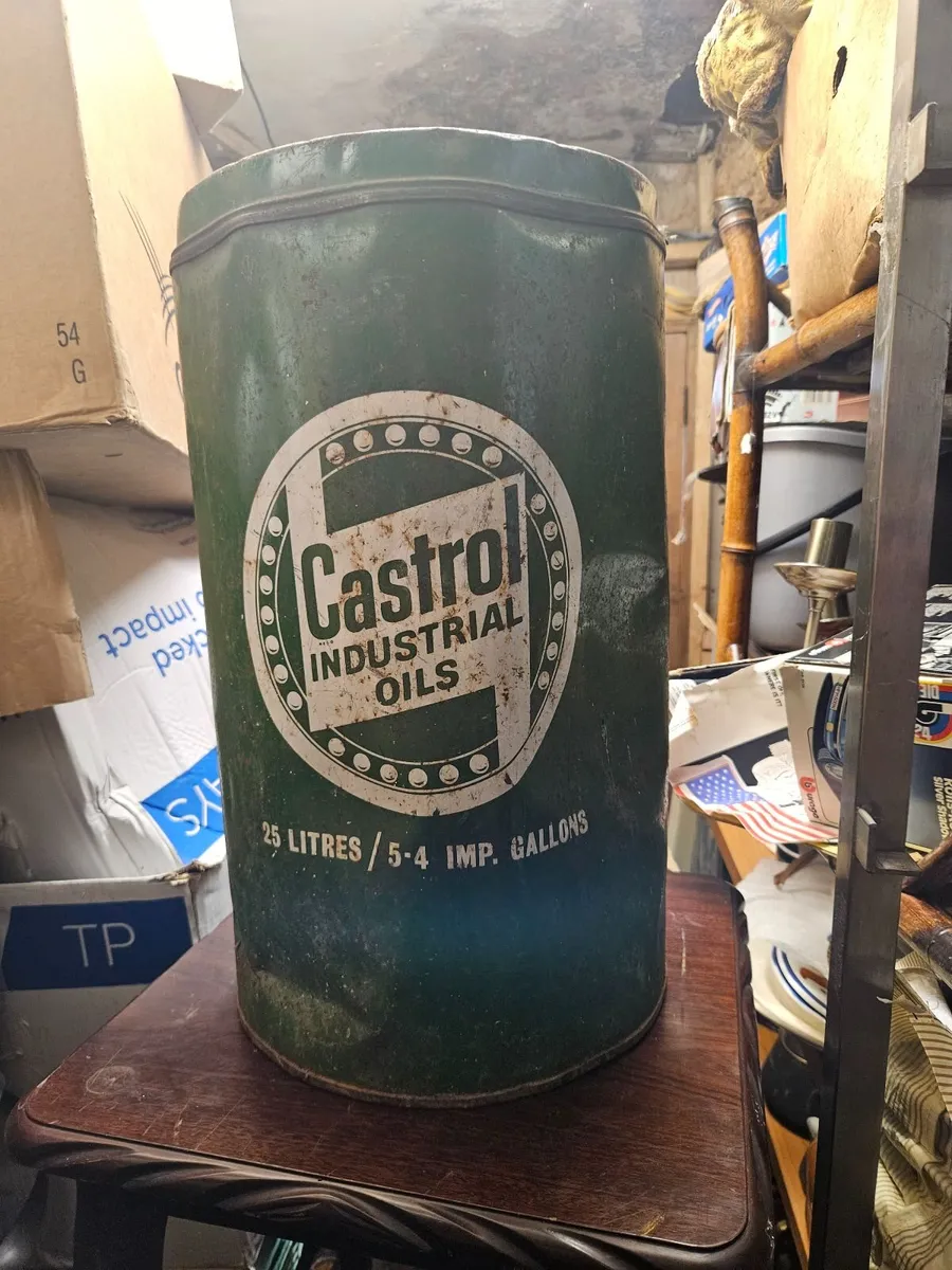Vintage Castrol Oil Drum - Image 2
