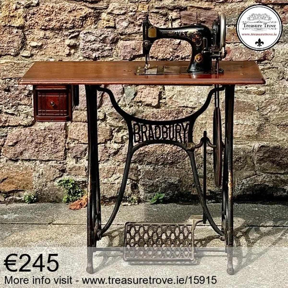 Antique Sewing Machines & Boxes - Image 1