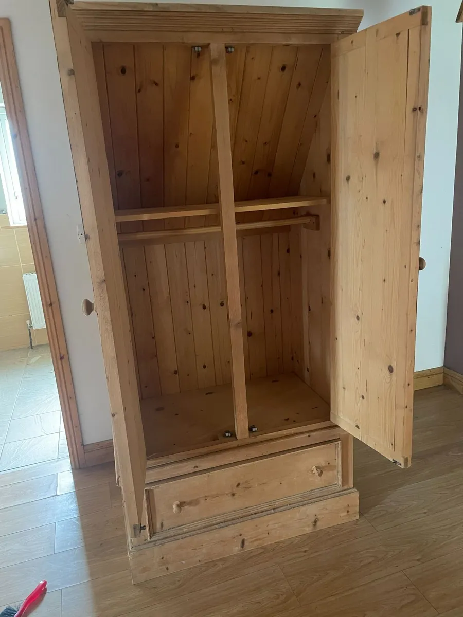 Solid Wood Wardrobe - Image 3