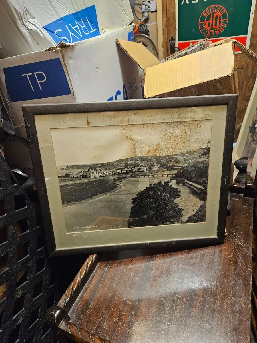 Vintage Wicklow Town Picture - Image 1
