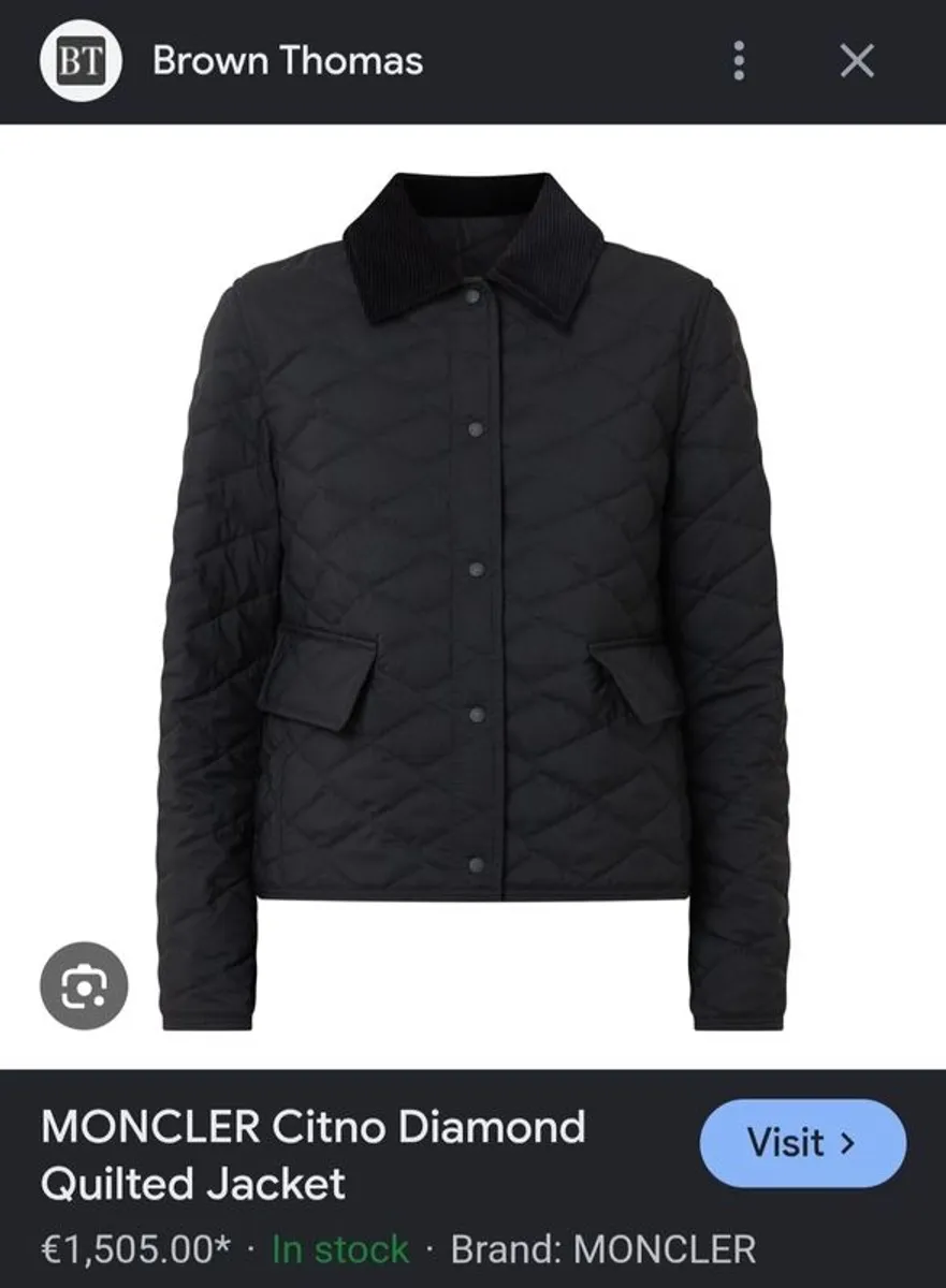 Moncler Jacket Womens Brand New - Image 1