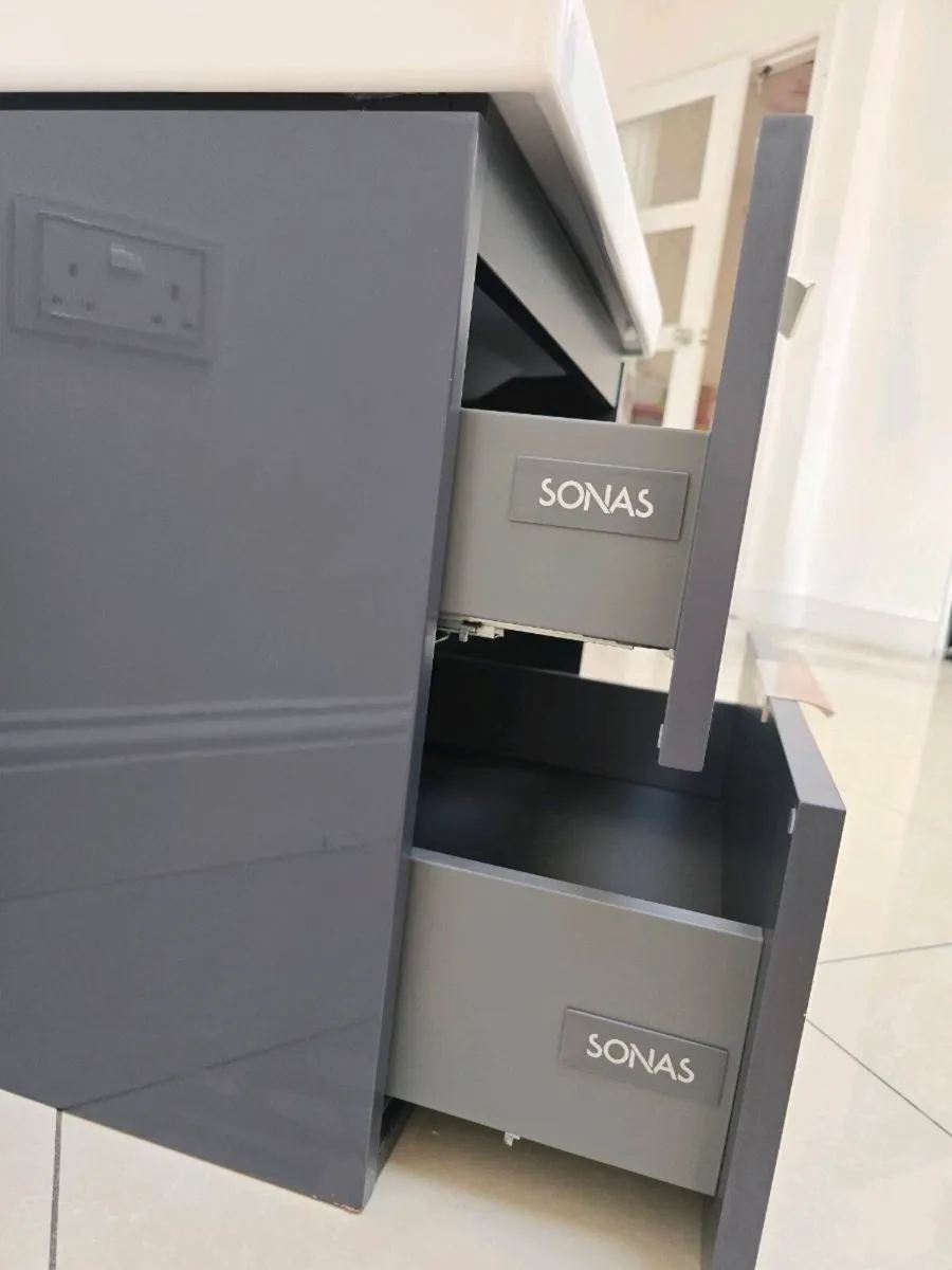 BRAND NEW SONAS STOCKHOLM 80CM WALL-HUNG VANITY - Image 2
