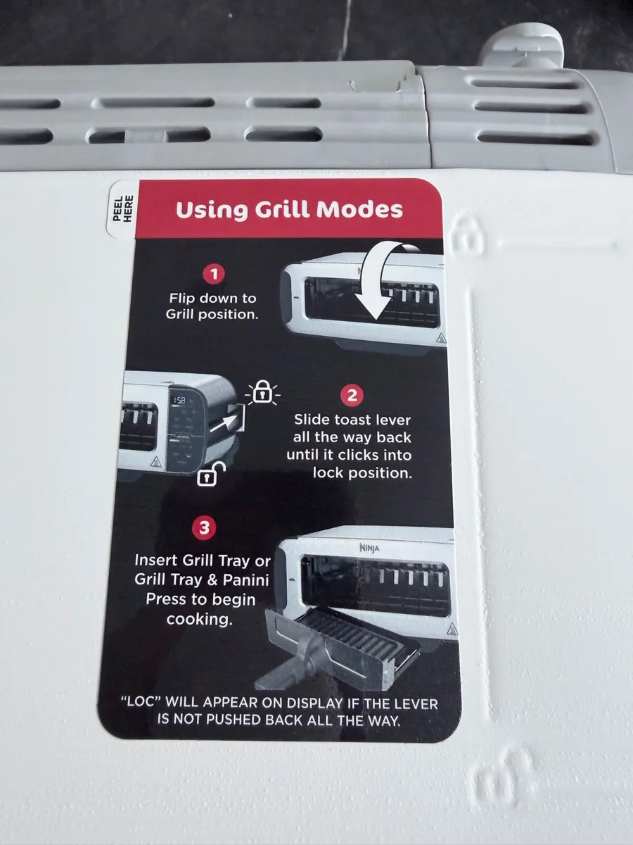 Ninja toaster , grill, panini press - Image 3