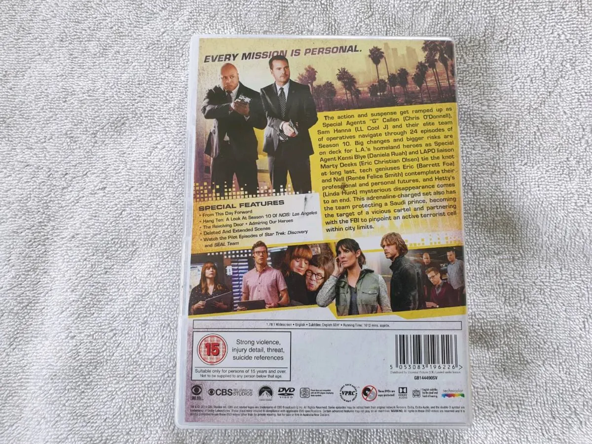 NCIS Los Angeles Season 10 Series Ten DVD Boxset - Image 4
