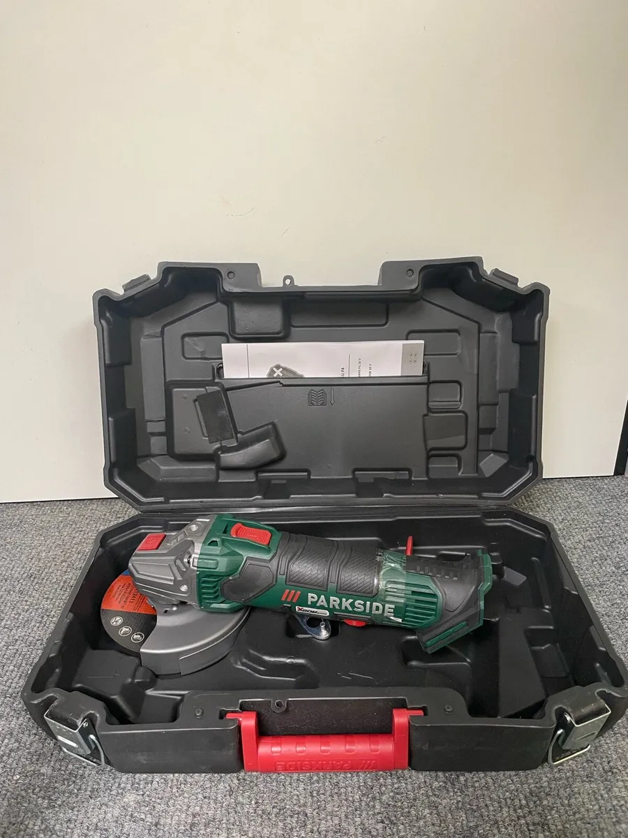 Parkside Cordless Angle Grinder - Baretool - Image 1