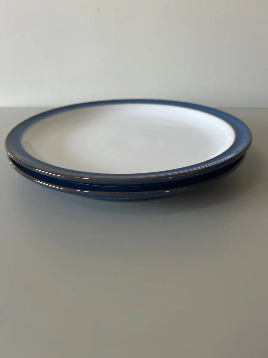 Denby - Imperial Blue - 2 Dinner Plates - Image 2