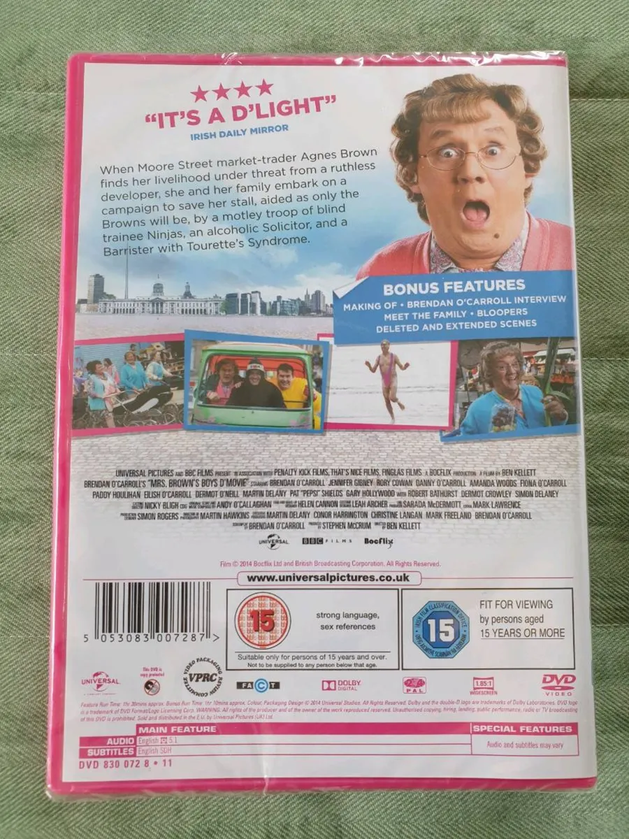Mrs. Brown's Boys D'Movie DVD Brendan O'Carroll - Image 2